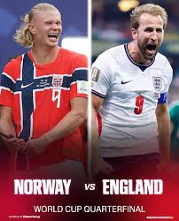 Norwegia vs Inggris